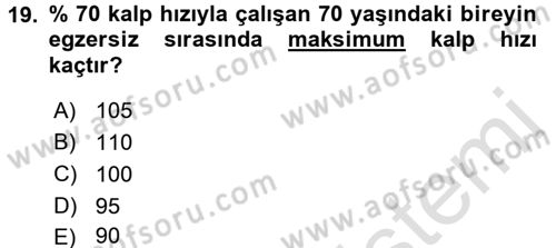 Bakım Elemanı Yetiştirme Ve Geliştirme 2 Dersi 2015 - 2016 Yılı (Final) Dönem Sonu Sınav Soruları 19. Soru