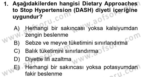 Yaşlılarda Görülebilecek Sorunlar Ve Bakım Hizmetleri Dersi 2017 - 2018 Yılı 3 Ders Sınav Soruları 1. Soru