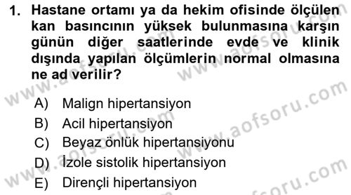 Yaşlılarda Görülebilecek Sorunlar Ve Bakım Hizmetleri Dersi 2018 - 2019 Yılı 3 Ders Sınav Soruları 1. Soru