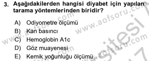 Psiko-Sosyal Rehabilitasyon Dersi 2016 - 2017 Yılı (Vize) Ara Sınav Soruları 3. Soru