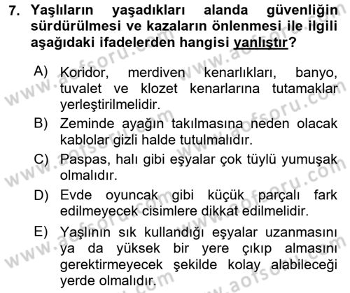 Psiko-Sosyal Rehabilitasyon Dersi 2021 - 2022 Yılı (Vize) Ara Sınav Soruları 7. Soru