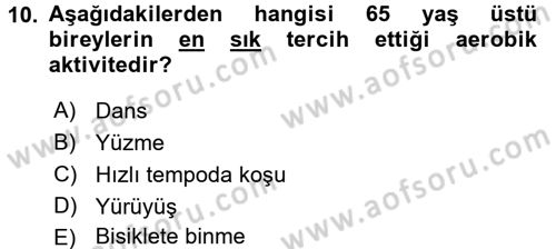 Fiziksel Rehabilitasyon Dersi 2016 - 2017 Yılı (Final) Dönem Sonu Sınav Soruları 10. Soru