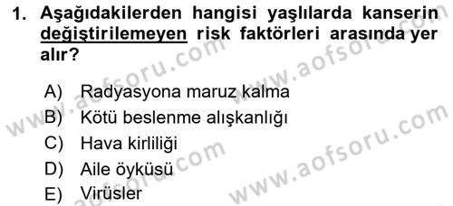 Fiziksel Rehabilitasyon Dersi 2021 - 2022 Yılı Yaz Okulu Sınav Soruları 1. Soru