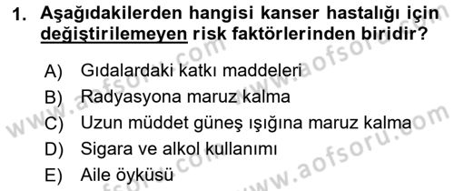 Fiziksel Rehabilitasyon Dersi 2022 - 2023 Yılı (Vize) Ara Sınav Soruları 1. Soru