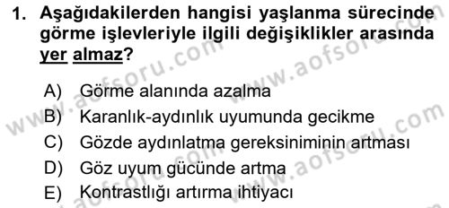 Fiziksel Rehabilitasyon Dersi 2023 - 2024 Yılı (Final) Dönem Sonu Sınav Soruları 1. Soru