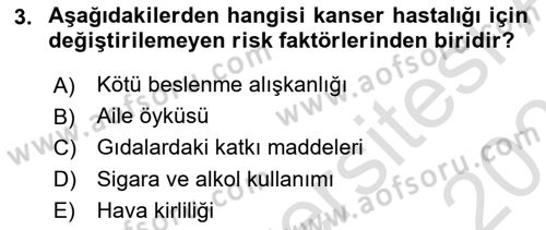 Fiziksel Rehabilitasyon Dersi 2025 - 2026 Yılı (Vize) Ara Sınav Soruları 3. Soru