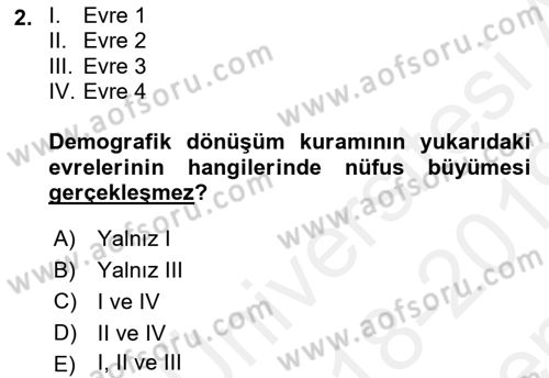 Temel Gerontoloji Dersi 2018 - 2019 Yılı (Final) Dönem Sonu Sınav Soruları 2. Soru