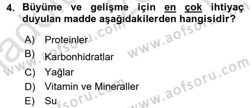 Yaşlı Bakımı İlke Ve Uygulamaları Dersi 2021 - 2022 Yılı Yaz Okulu Sınav Soruları 4. Soru