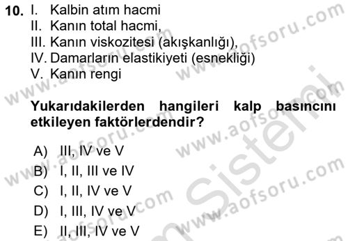 Yaşlı Bakımı İlke Ve Uygulamaları Dersi 2023 - 2024 Yılı Yaz Okulu Sınav Soruları 10. Soru