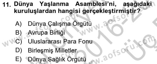 Bakım Elemanı Yetiştirme Ve Geliştirme 3 Dersi 2016 - 2017 Yılı 3 Ders Sınav Soruları 11. Soru
