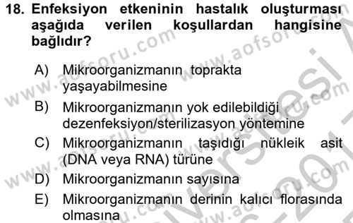 Bakım Elemanı Yetiştirme Ve Geliştirme 3 Dersi 2016 - 2017 Yılı 3 Ders Sınav Soruları 18. Soru