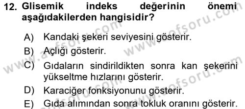 Bakım Elemanı Yetiştirme Ve Geliştirme 3 Dersi 2017 - 2018 Yılı 3 Ders Sınavı 12. Soru