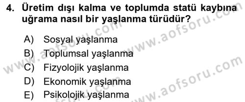 Bakım Elemanı Yetiştirme Ve Geliştirme 3 Dersi 2017 - 2018 Yılı 3 Ders Sınavı 4. Soru