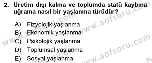 Bakım Elemanı Yetiştirme Ve Geliştirme 3 Dersi 2017 - 2018 Yılı (Vize) Ara Sınav Soruları 2. Soru