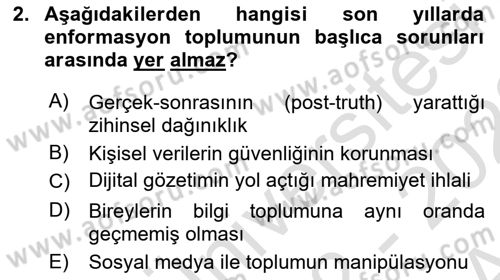 Bilişim Teknolojileri Dersi 2022 - 2023 Yılı (Vize) Ara Sınavı 2. Soru