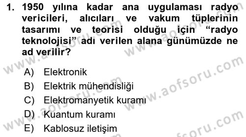 Bilişim Teknolojileri Dersi 2024 - 2025 Yılı (Final) Dönem Sonu Sınav Soruları 1. Soru