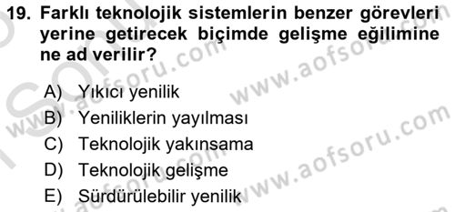 Bilişim Teknolojileri Dersi 2024 - 2025 Yılı (Final) Dönem Sonu Sınav Soruları 19. Soru