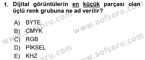 Bilgisayar Ve Programlamaya Giriş Dersi 2021 - 2022 Yılı Yaz Okulu Sınav Soruları 1. Soru