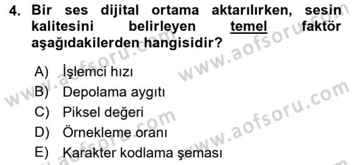 Bilgisayar Ve Programlamaya Giriş Dersi 2022 - 2023 Yılı Yaz Okulu Sınav Soruları 4. Soru