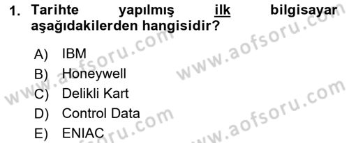 Bilgisayar Ve Programlamaya Giriş Dersi 2023 - 2024 Yılı (Final) Dönem Sonu Sınav Soruları 1. Soru
