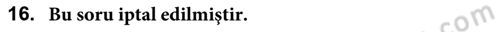 İşlem Tabloları Dersi 2023 - 2024 Yılı (Vize) Ara Sınav Soruları 16. Soru