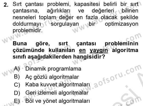 Algoritmalar Ve Programlama Dersi 2020 - 2021 Yılı Yaz Okulu Sınav Soruları 2. Soru