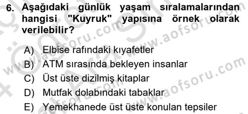 Algoritmalar Ve Programlama Dersi 2023 - 2024 Yılı (Vize) Ara Sınav Soruları 6. Soru