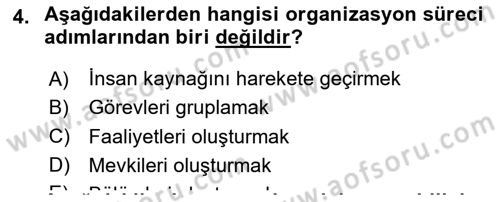 Bilişim Sistemleri Dersi 2019 - 2020 Yılı Yaz Okulu Sınav Soruları 4. Soru
