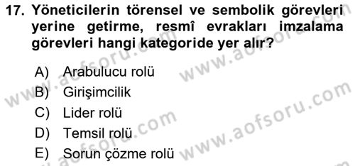 Bilişim Sistemleri Dersi 2020 - 2021 Yılı Yaz Okulu Sınav Soruları 17. Soru