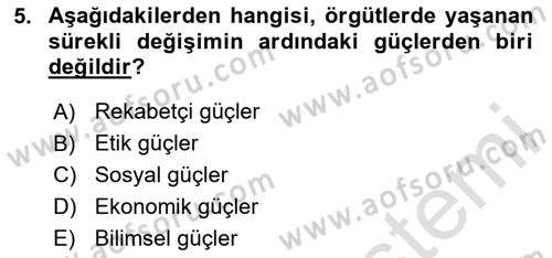 Bilişim Sistemleri Dersi 2023 - 2024 Yılı Yaz Okulu Sınav Soruları 5. Soru