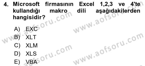 İşlem Tablosu Programlama Dersi 2018 - 2019 Yılı (Final) Dönem Sonu Sınav Soruları 4. Soru