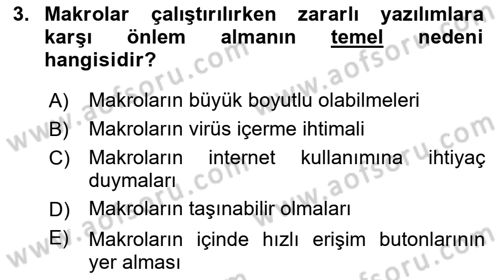 İşlem Tablosu Programlama Dersi 2020 - 2021 Yılı Yaz Okulu Sınavı 3. Soru