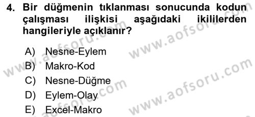 İşlem Tablosu Programlama Dersi 2022 - 2023 Yılı (Final) Dönem Sonu Sınav Soruları 4. Soru