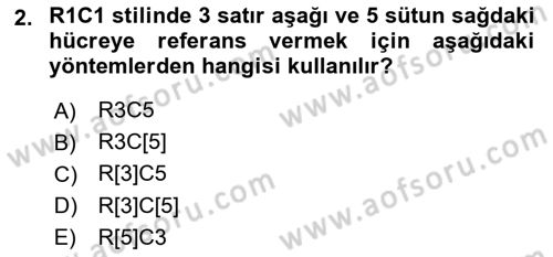 İşlem Tablosu Programlama Dersi 2022 - 2023 Yılı Yaz Okulu Sınavı 2. Soru