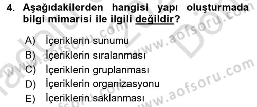 Kullanıcı Deneyimi Tasarımı Dersi 2021 - 2022 Yılı (Final) Dönem Sonu Sınavı 4. Soru