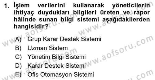 Sistem Analizi Ve Tasarımı Dersi 2021 - 2022 Yılı (Final) Dönem Sonu Sınav Soruları 1. Soru