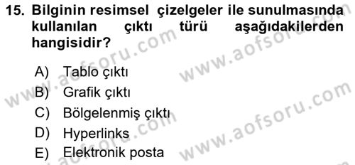 Sistem Analizi Ve Tasarımı Dersi 2025 - 2026 Yılı (Final) Dönem Sonu Sınav Soruları 15. Soru