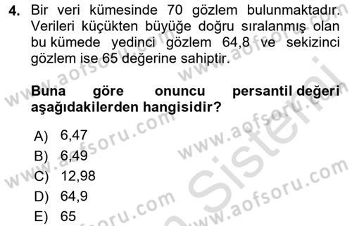Sosyal Ağ Analizi Dersi 2021 - 2022 Yılı (Final) Dönem Sonu Sınav Soruları 4. Soru
