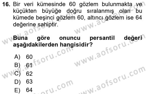 Sosyal Ağ Analizi Dersi 2023 - 2024 Yılı (Vize) Ara Sınav Soruları 16. Soru