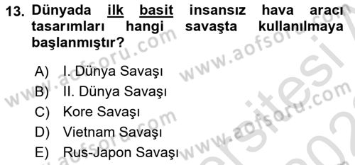 Bilgi Toplumu Ve E-Devlet Dersi 2021 - 2022 Yılı Yaz Okulu Sınav Soruları 13. Soru