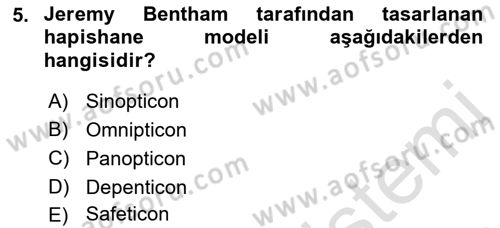 Bilgi Toplumu Ve E-Devlet Dersi 2022 - 2023 Yılı (Final) Dönem Sonu Sınavı 5. Soru