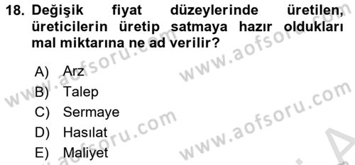 Yöneylem Araştırması Dersi 2025 - 2026 Yılı (Vize) Ara Sınav Soruları 18. Soru