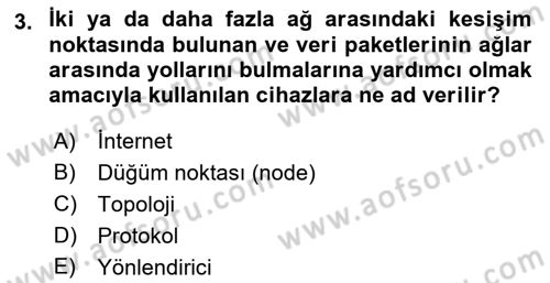 İnternet Ve Web Programlama Dersi 2018 - 2019 Yılı Yaz Okulu Sınav Soruları 3. Soru