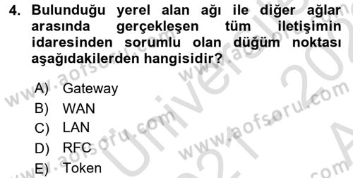 İnternet Ve Web Programlama Dersi 2021 - 2022 Yılı (Vize) Ara Sınavı 4. Soru