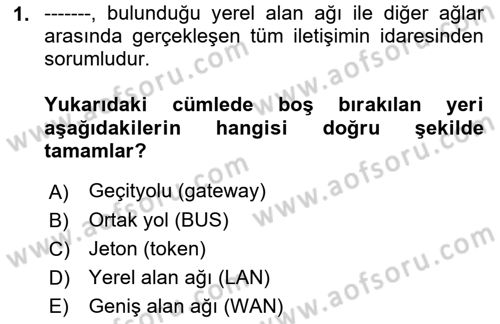 İnternet Ve Web Programlama Dersi 2022 - 2023 Yılı (Vize) Ara Sınav Soruları 1. Soru
