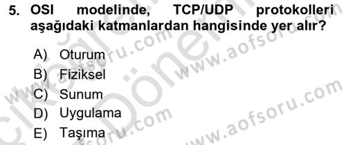İnternet Ve Web Programlama Dersi 2022 - 2023 Yılı (Vize) Ara Sınav Soruları 5. Soru