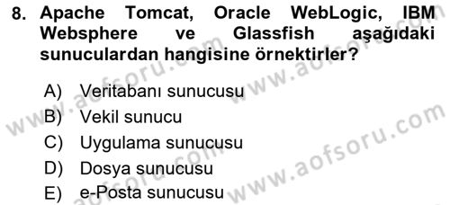 İnternet Ve Web Programlama Dersi 2022 - 2023 Yılı (Vize) Ara Sınav Soruları 8. Soru