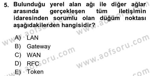 İnternet Ve Web Programlama Dersi 2023 - 2024 Yılı (Vize) Ara Sınav Soruları 5. Soru