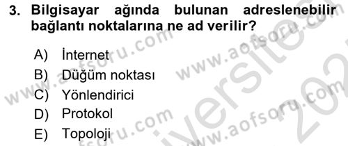 İnternet Ve Web Programlama Dersi 2024 - 2025 Yılı (Vize) Ara Sınavı 3. Soru