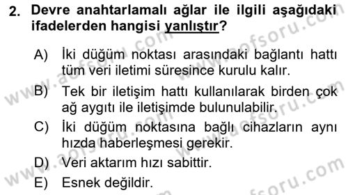 İnternet Ve Web Programlama Dersi 2024 - 2025 Yılı Yaz Okulu Sınav Soruları 2. Soru